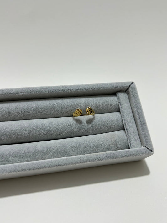 Carter Accessories Altın Renk El Figürlü Ayarlanabilir Yüzük